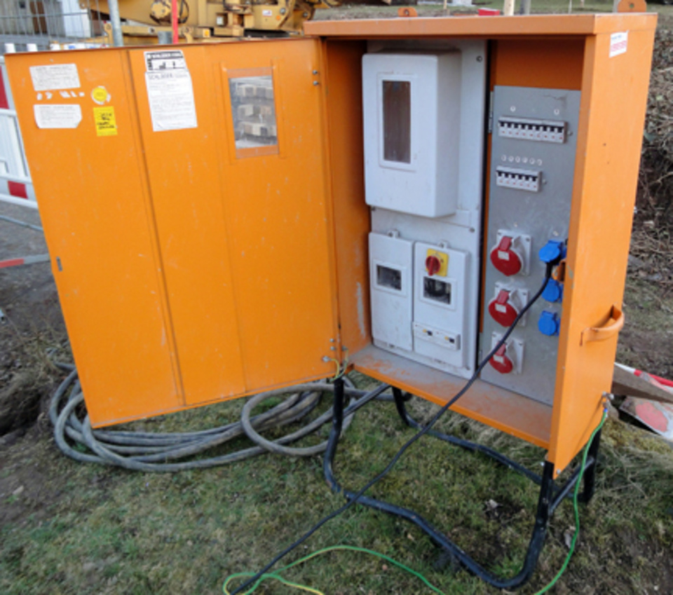 Baustromkasten bei Elektrotechnik Asche GmbH in Magdeburg