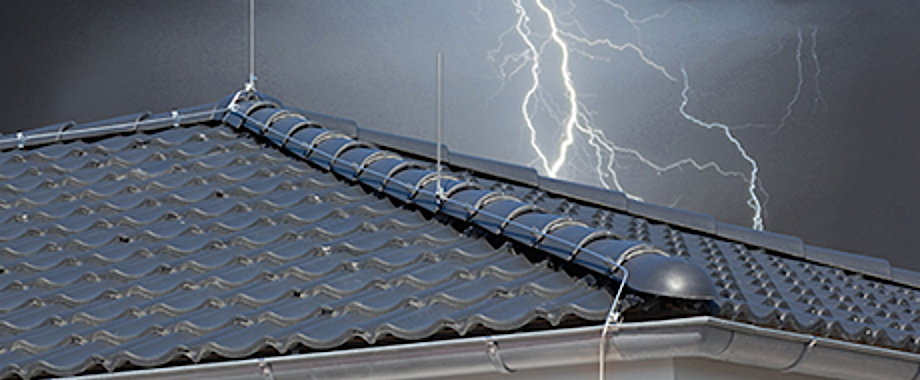 Äußerer Blitzschutz bei Elektrotechnik Asche GmbH in Magdeburg