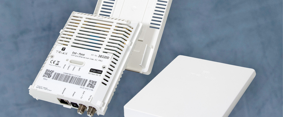 Ethernet over Coax bei Elektrotechnik Asche GmbH in Magdeburg